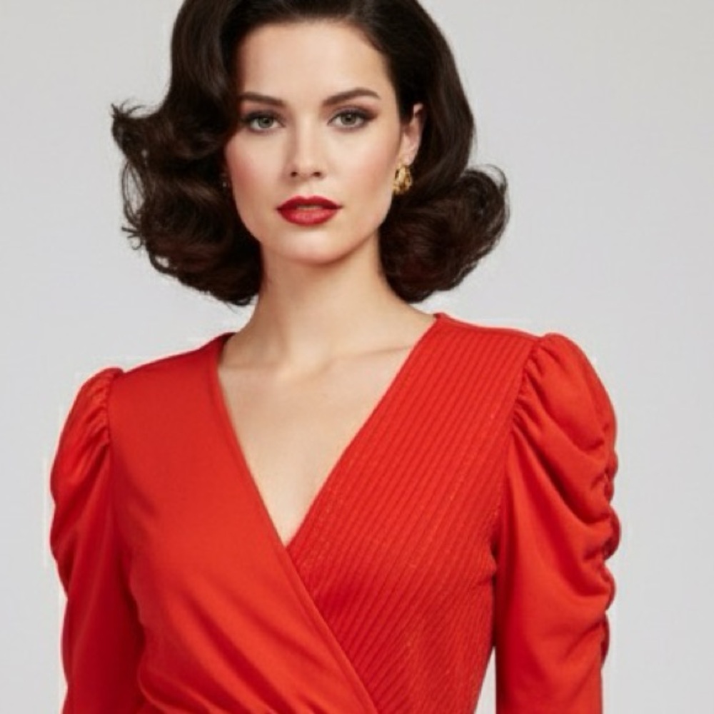 Elegant Red Jumpsuit
